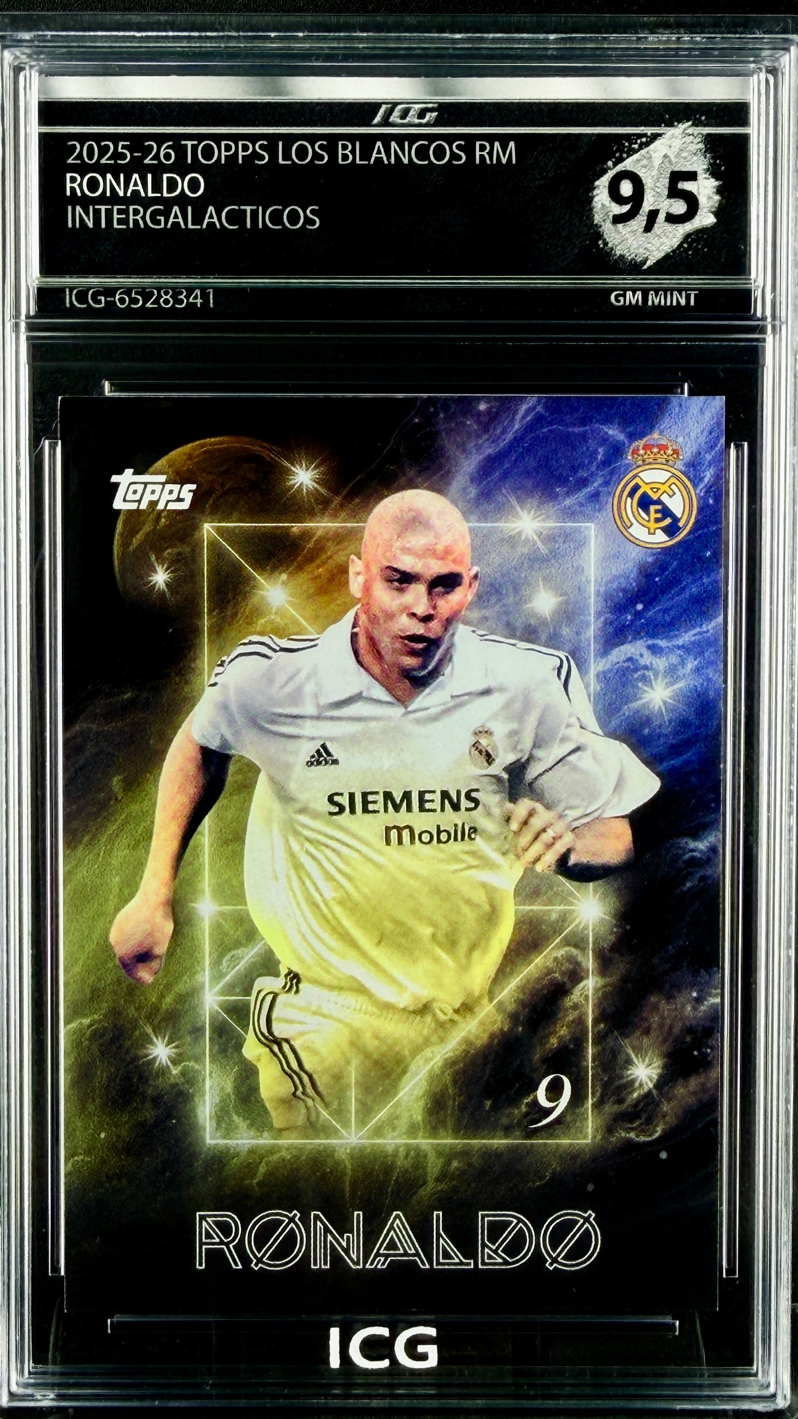 RONALDO · 2025-26 TOPPS LOS BLANCOS RM · INTERGALACTICOS