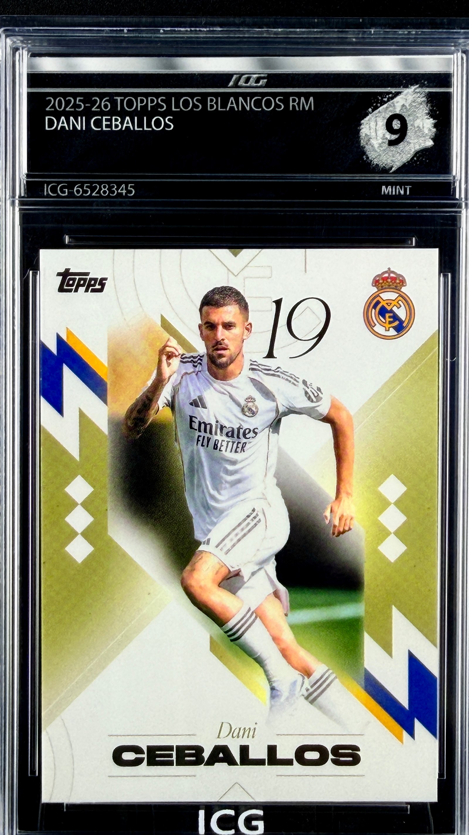 DANI CEBALLOS · 2025-26 TOPPS LOS BLANCOS RM