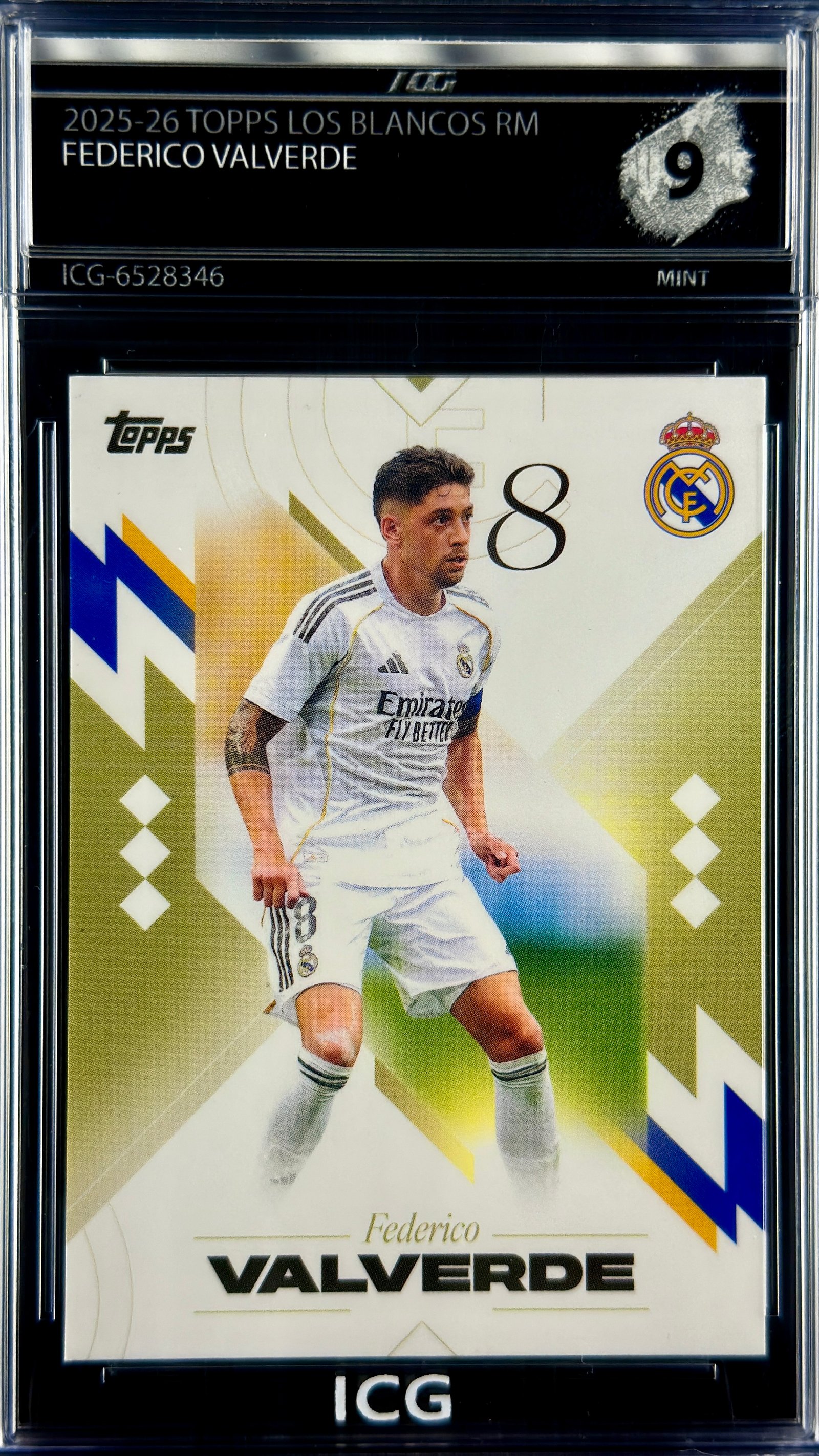 FEDERICO VALVERDE · 2025-26 TOPPS LOS BLANCOS RM