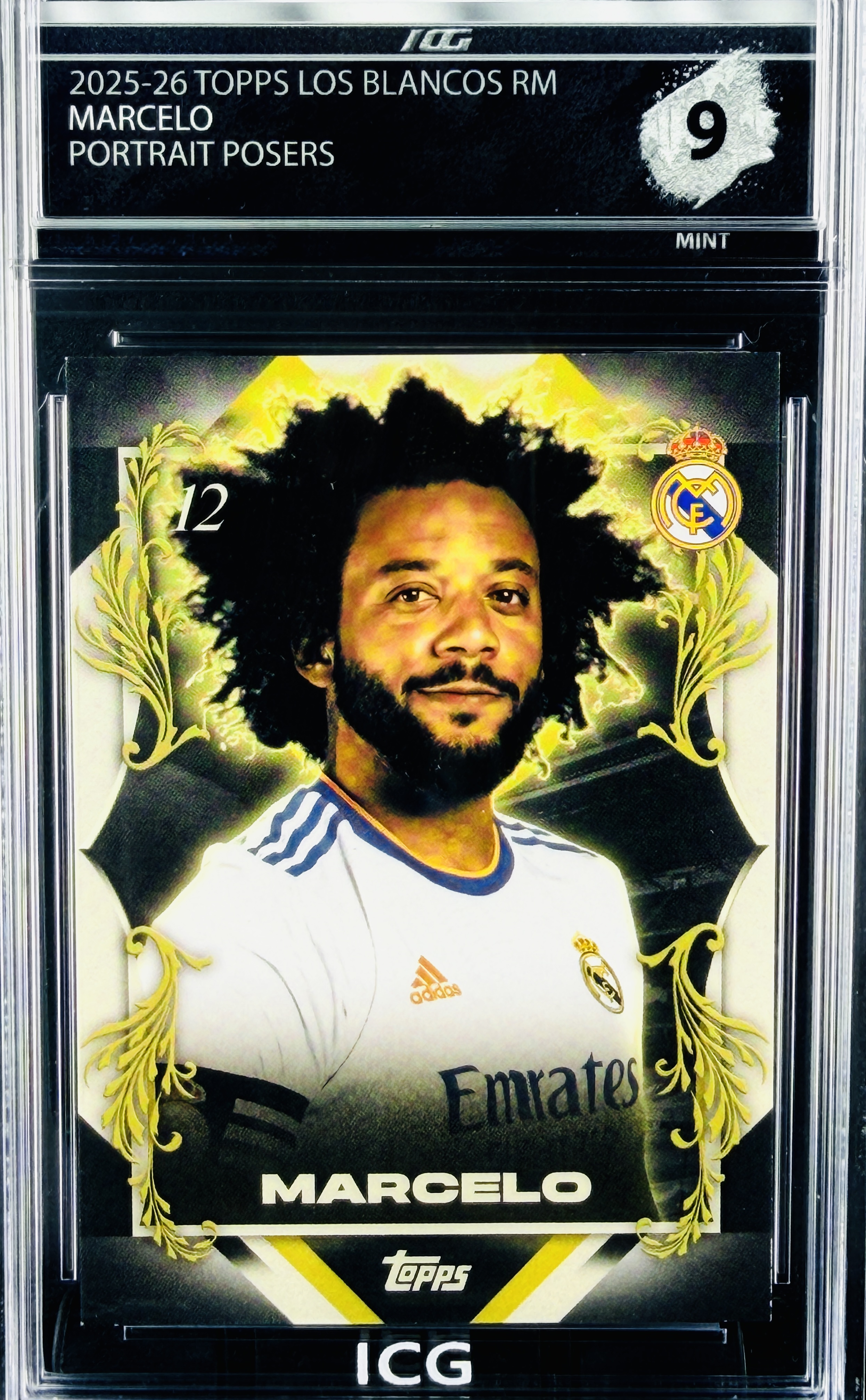 MARCELO · 2025-26 TOPPS LOS BLANCOS RM · PORTRAIT POSERS