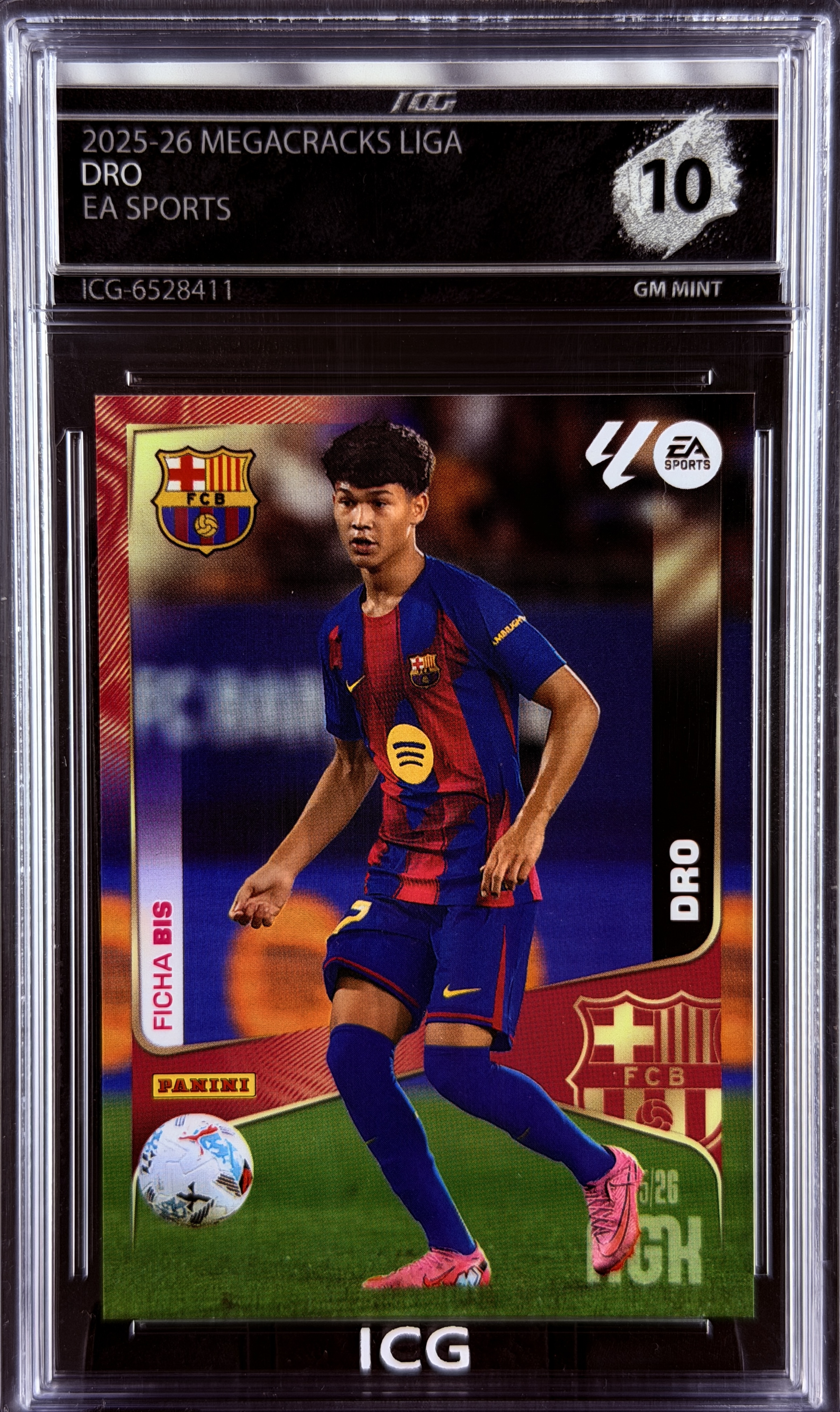 DRO · 2025-26 MEGACRACKS LIGA · EA SPORTS