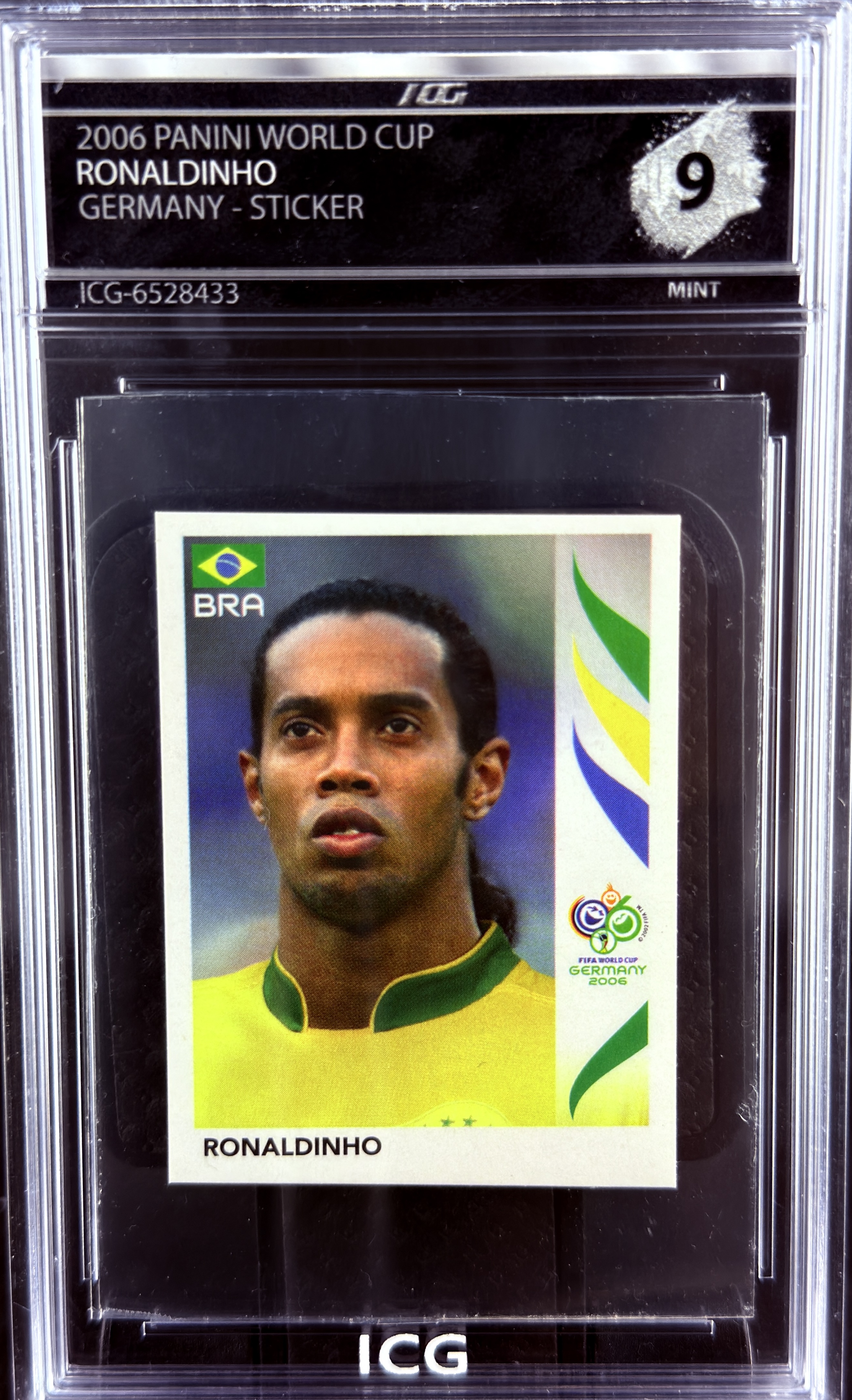 RONALDINHO · 2006 PANINI WORLD CUP · GERMANY – STICKER