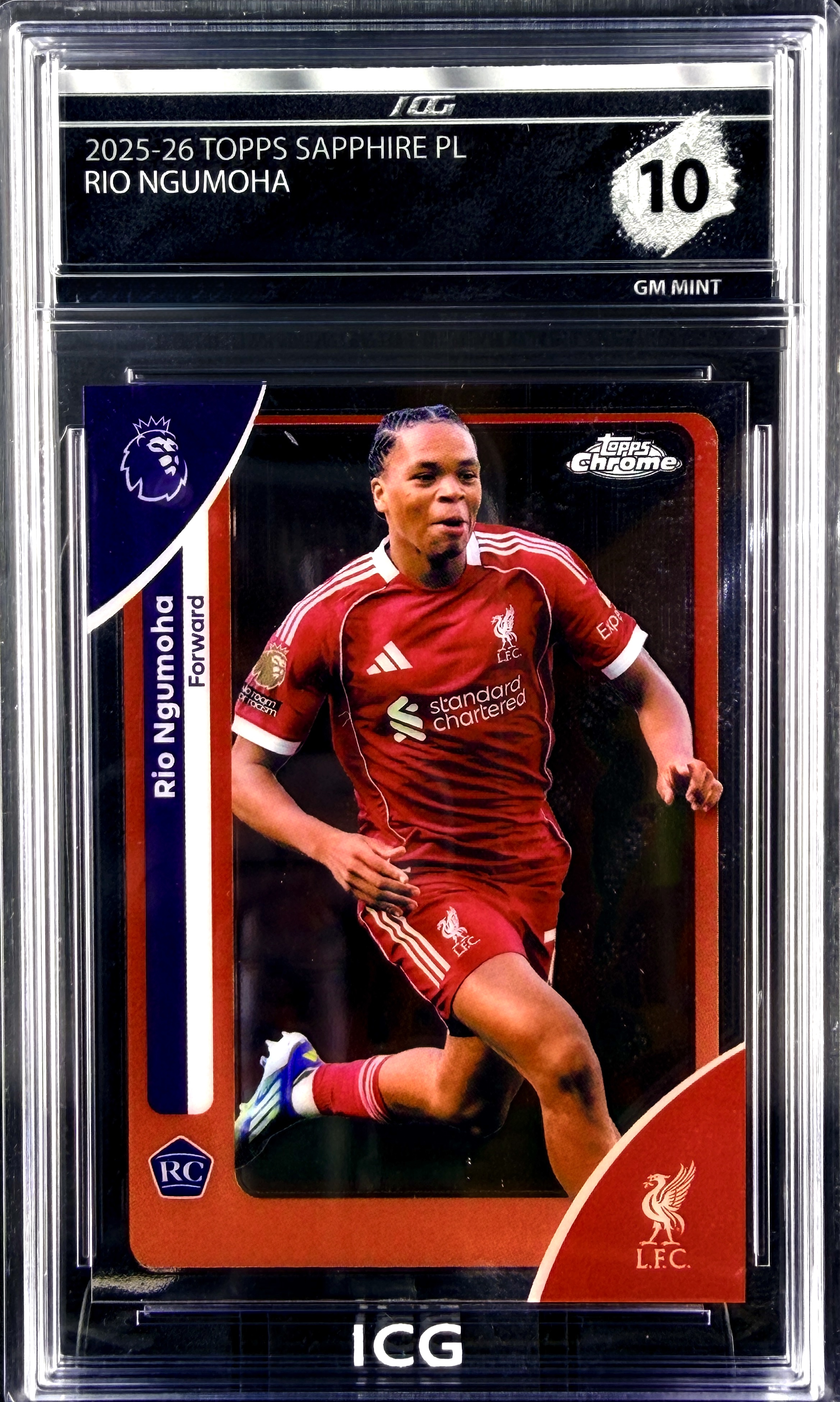 RIO NGUMOHA · 2025-26 TOPPS SAPPHIRE PL