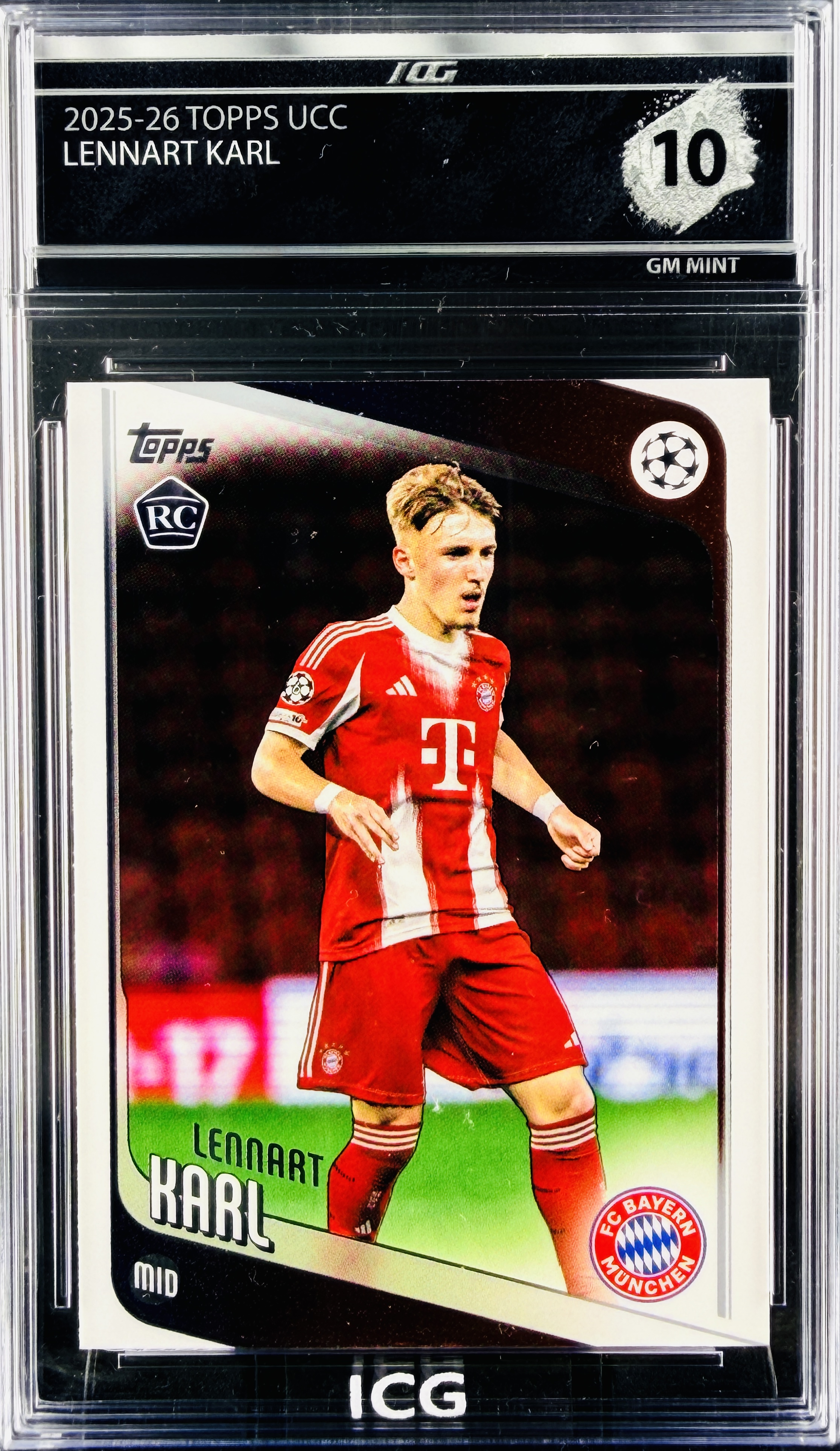 LENNART KARL · 2025-26 TOPPS UCC
