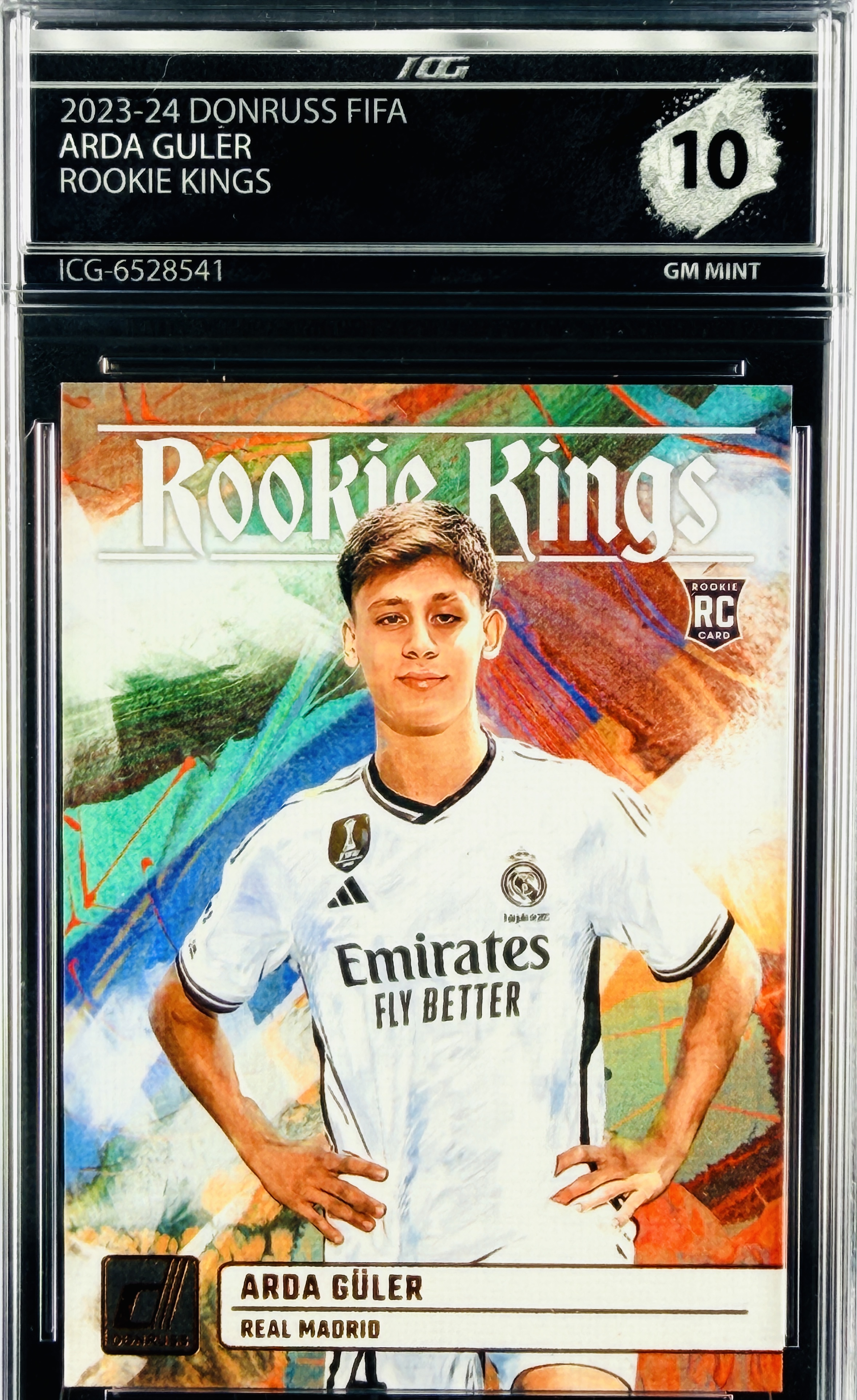 ARDA GULER · 2023-24 DONRUSS FIFA · ROOKIE KINGS