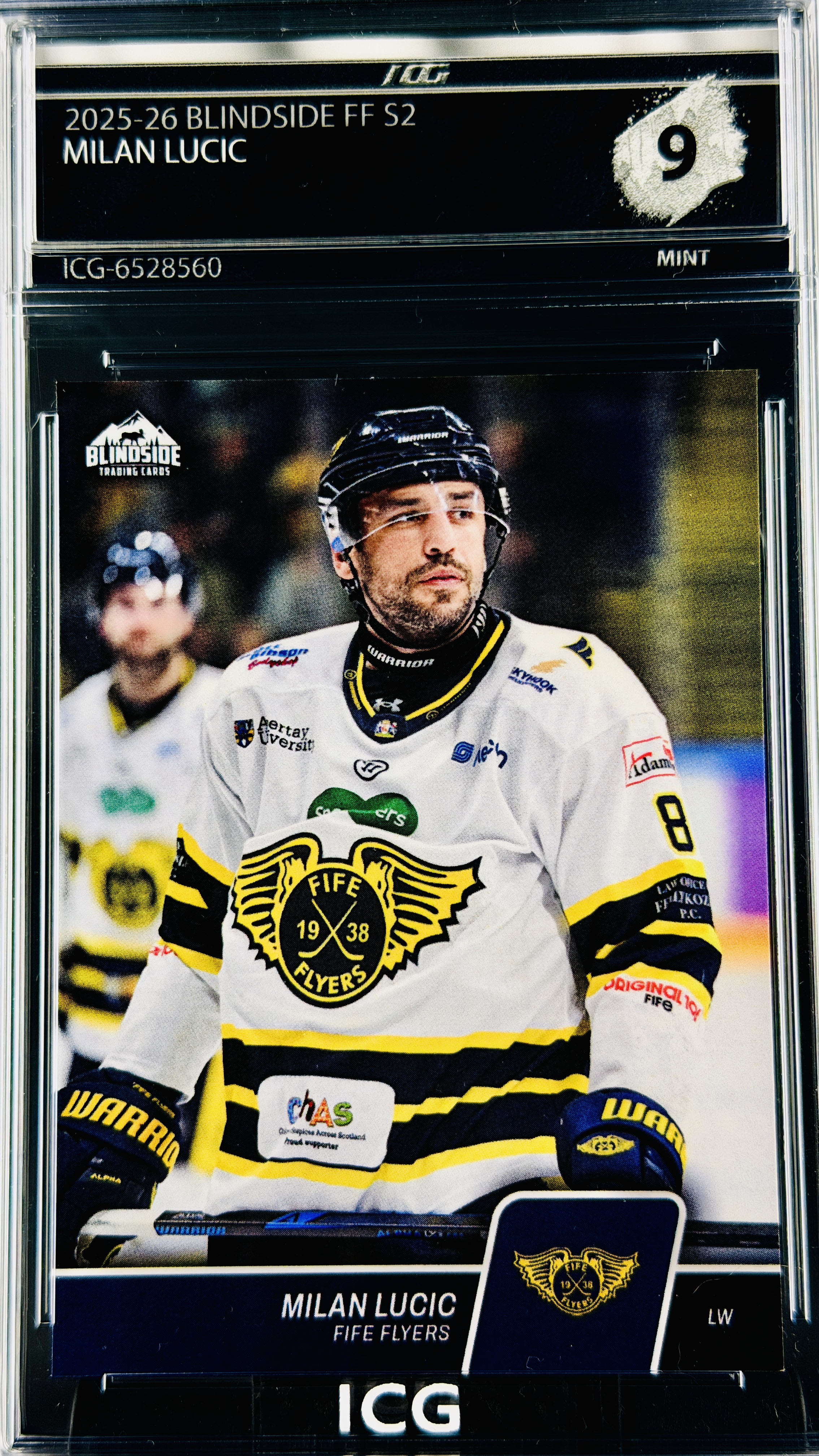 MILAN LUCIC · 2025-26 BLINDSIDE FF S2