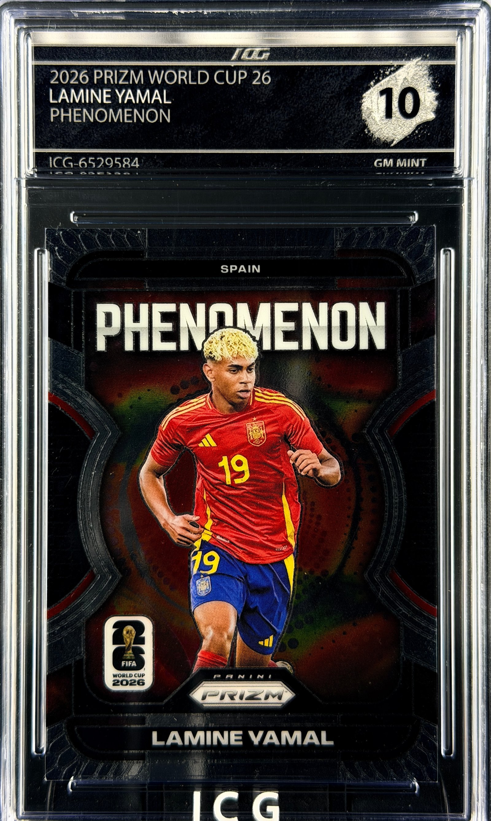 LAMINE YAMAL · 2026 PRIZM WORLD CUP 26 · PHENOMENON