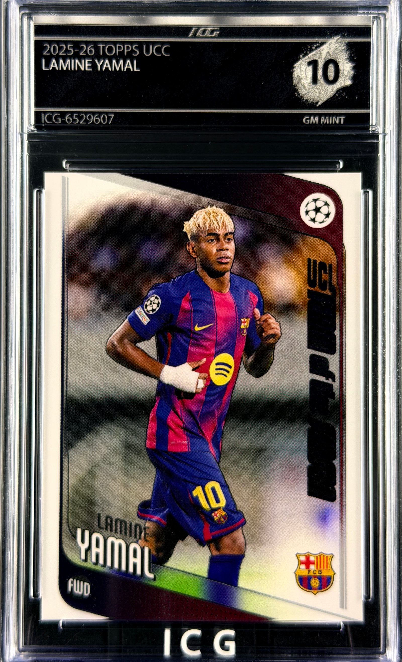 LAMINE YAMAL · 2025-26 TOPPS UCC