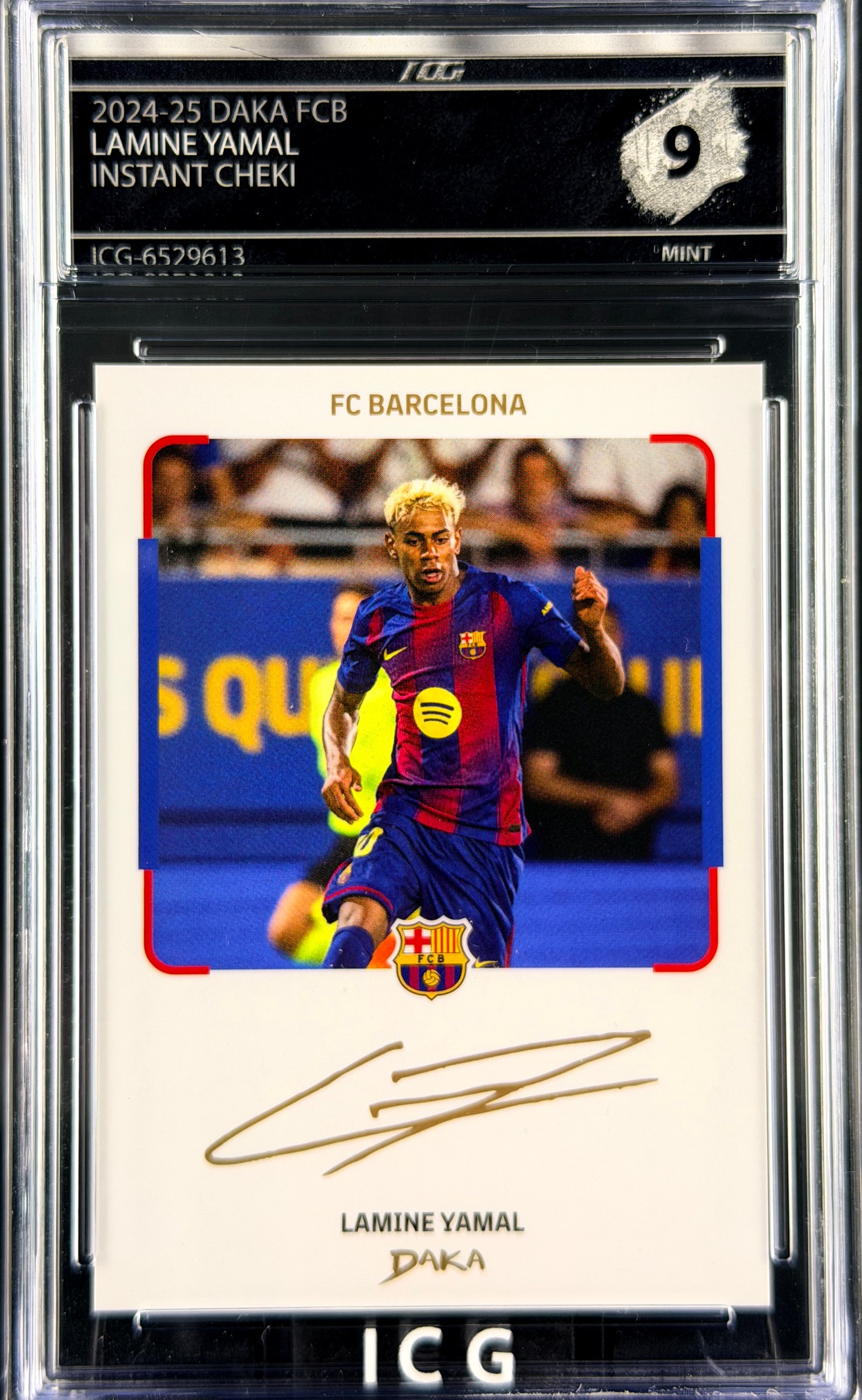 LAMINE YAMAL · 2024-25 DAKA FCB · INSTANT CHEKI